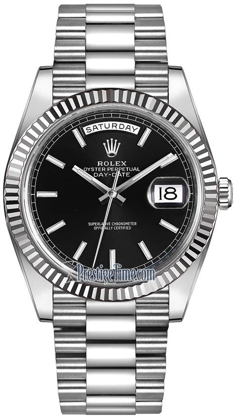 rolex day date schwarzes zifferblatt|day date Rolex.